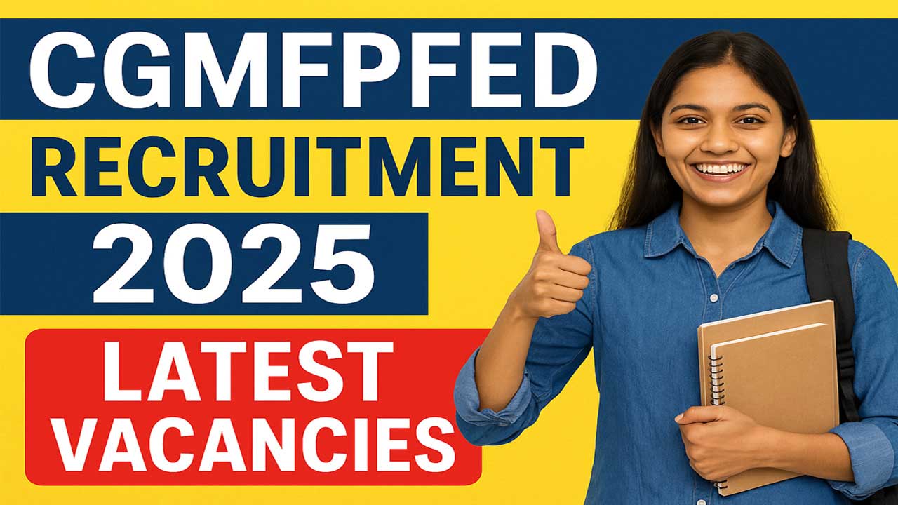 CGMFPFED Executive Vacancy 2025